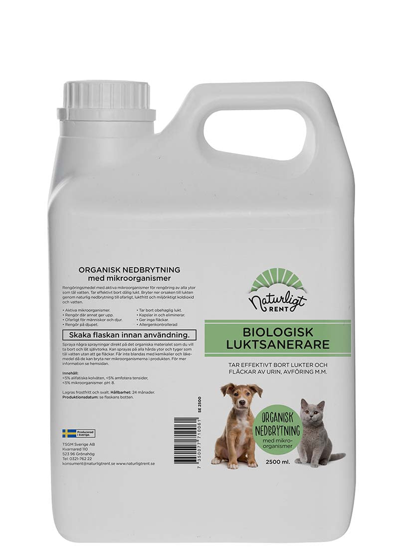 Luktsanerare Biologisk 2500Ml