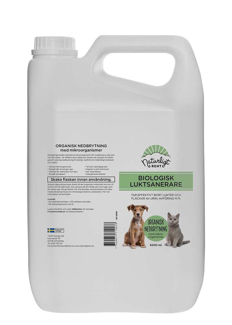 Luktsanerare Biologisk 5000Ml