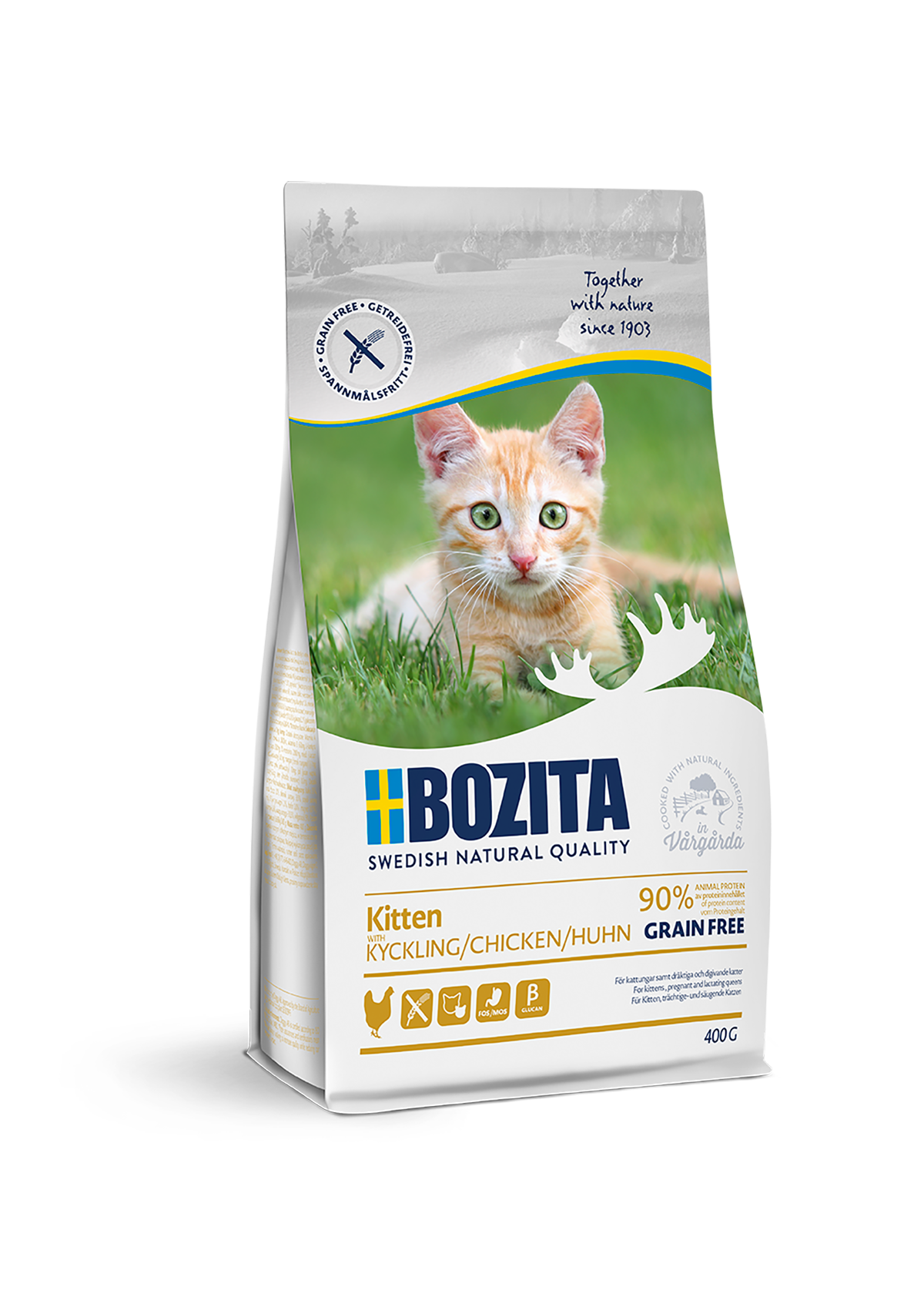 Bozita Kitten Grainfree Chicken 400Gr