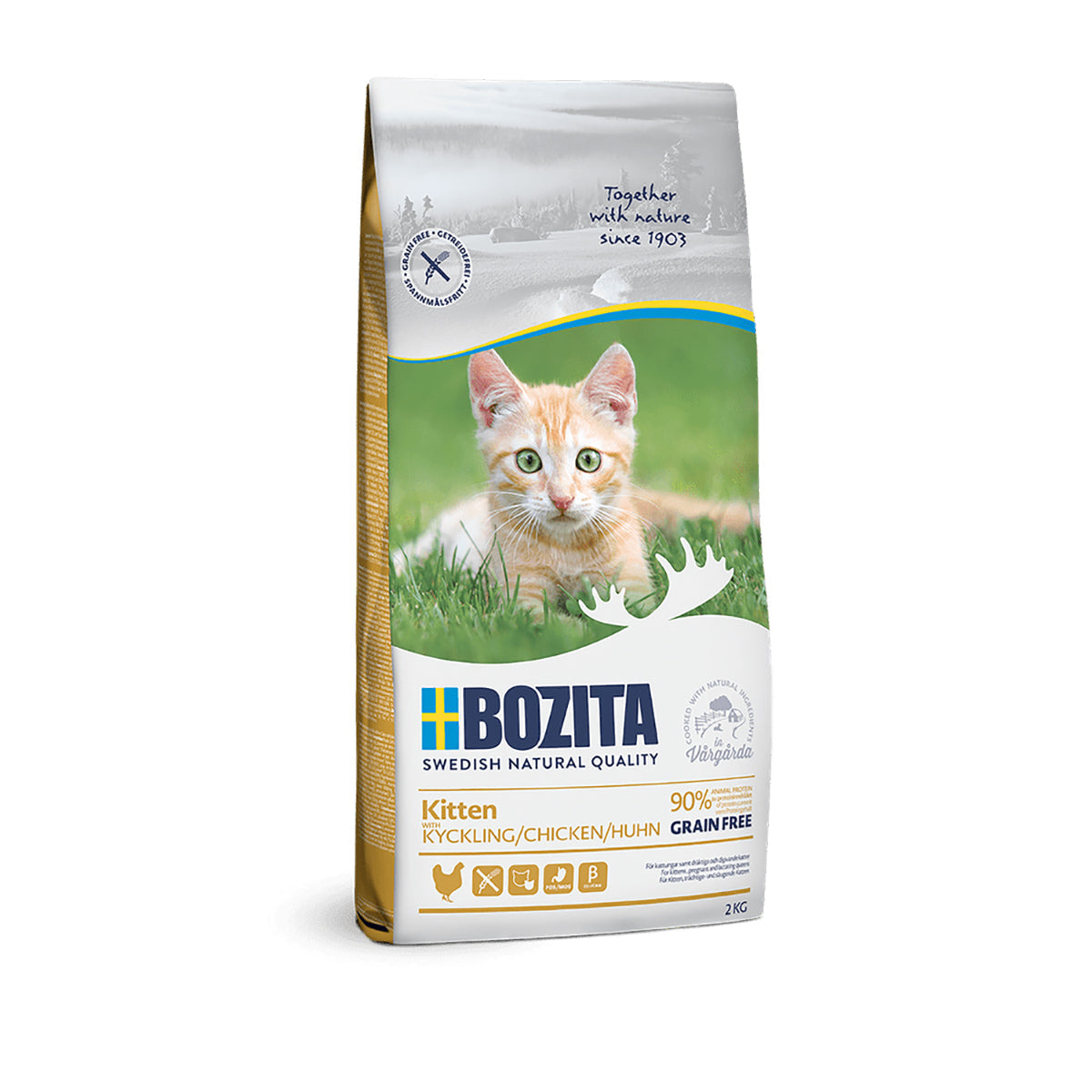 Bozita Kitten Grainfree Chicken 2Kg