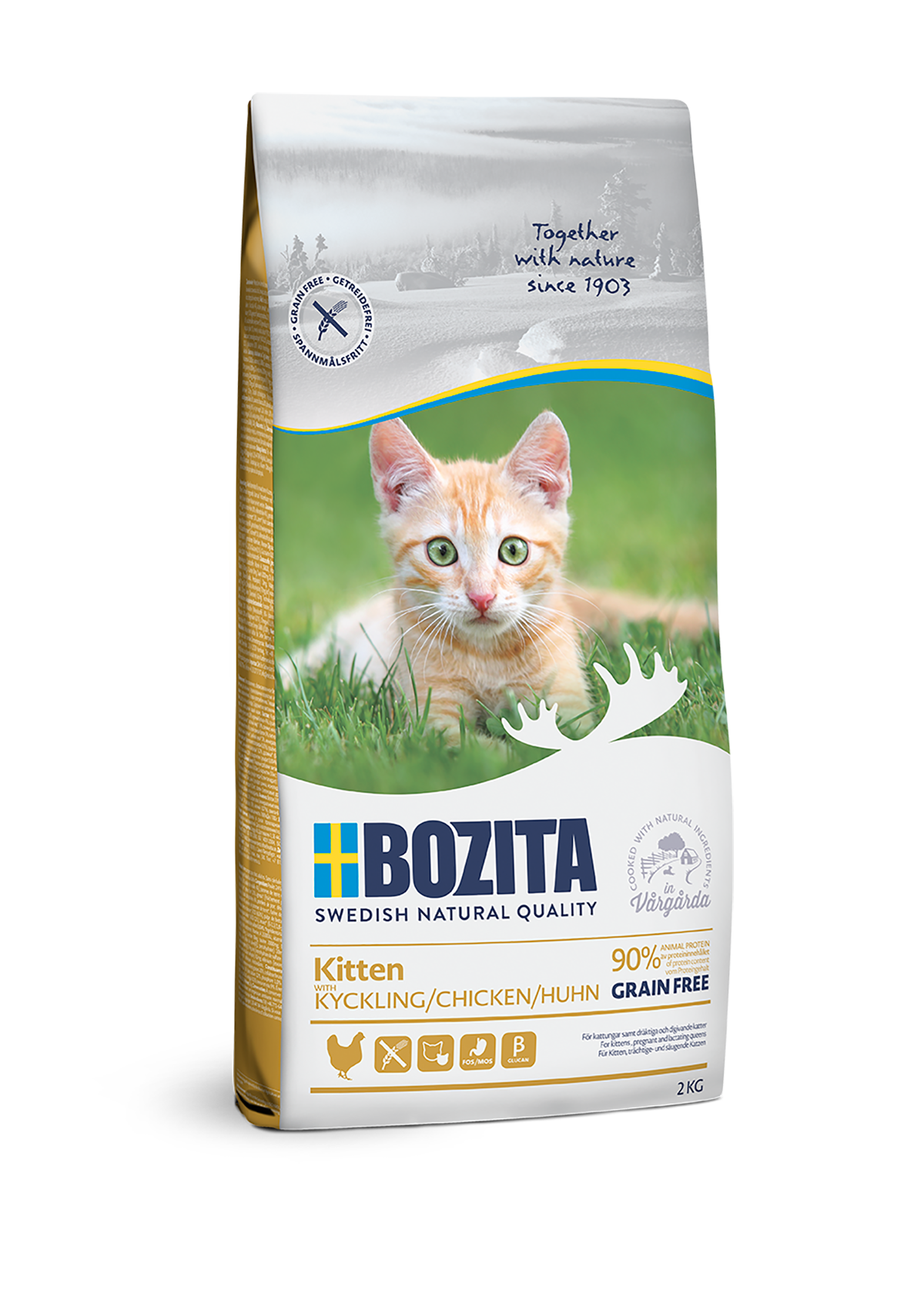 Bozita Kitten Grainfree Chicken 2Kg