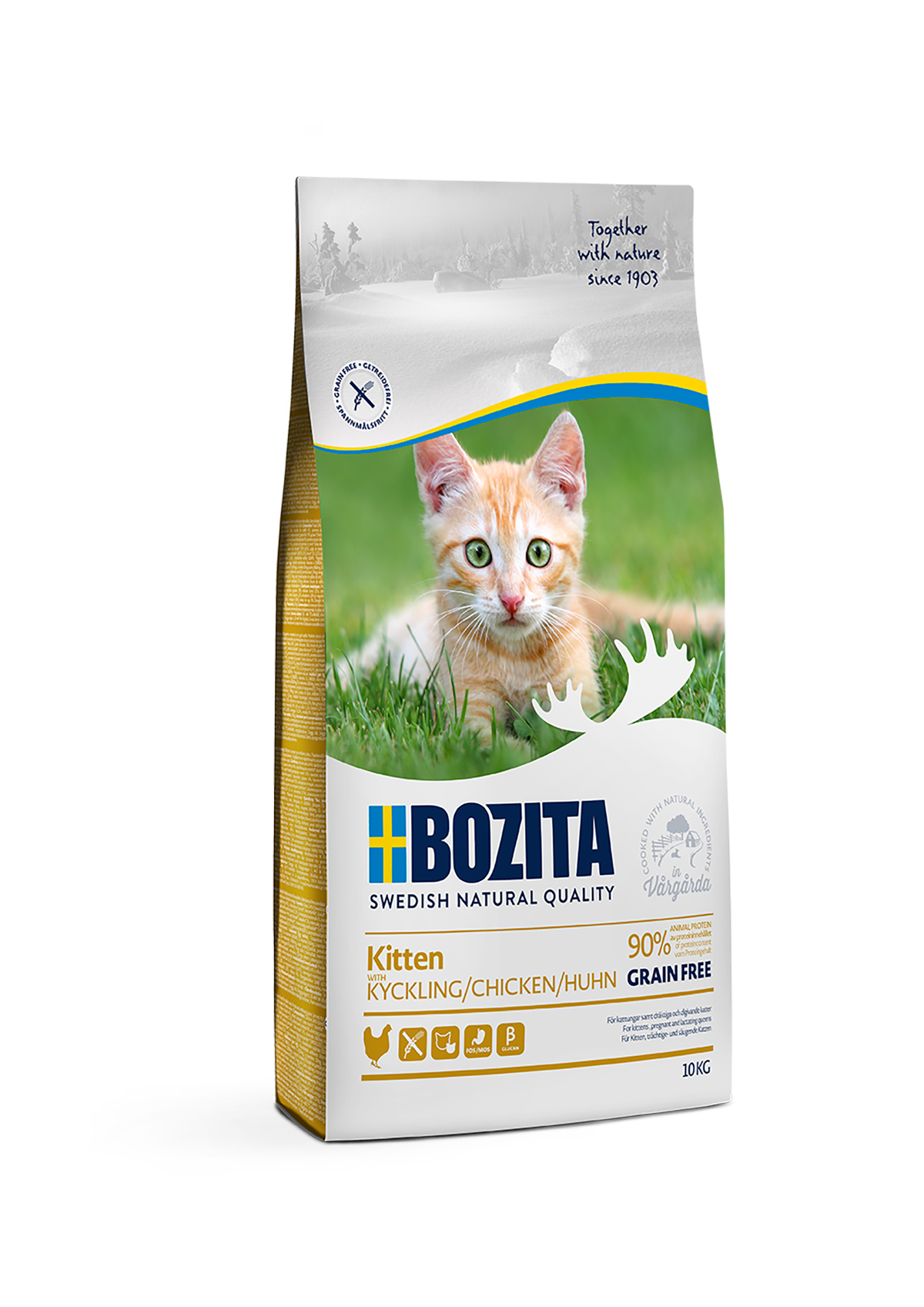 Bozita Kitten Grainfree Chicken 10Kg